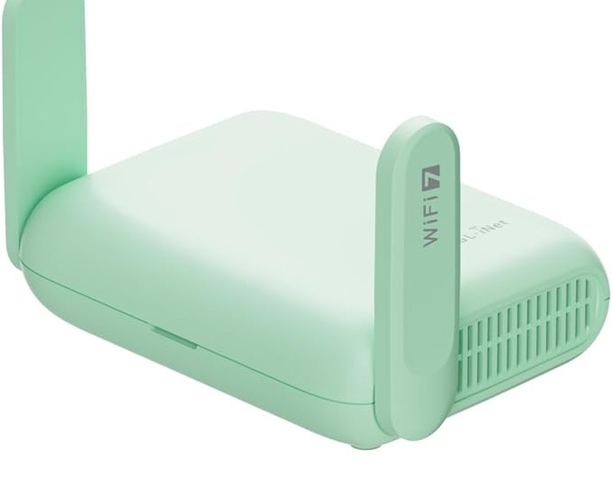GL.iNet GL-MT3600BE Beryl 7 Wi-Fi 7 Router，2.5G WAN LAN,OpenWrt,VPN | Wi-Fi 7 dual-band 688 Mbps 2.4 GHz + 2882 Mbps 5 GHz, gaming and streaming across up to 120 devices
